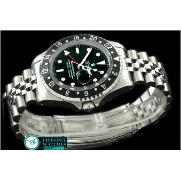 Rolex - V-GMT 1675 SS/Jub Black A2836