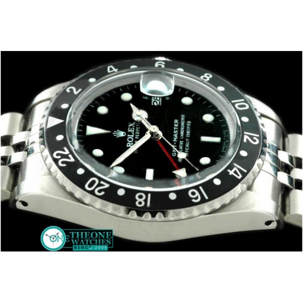 Rolex - V-GMT 1675 SS/Jub Black A2836