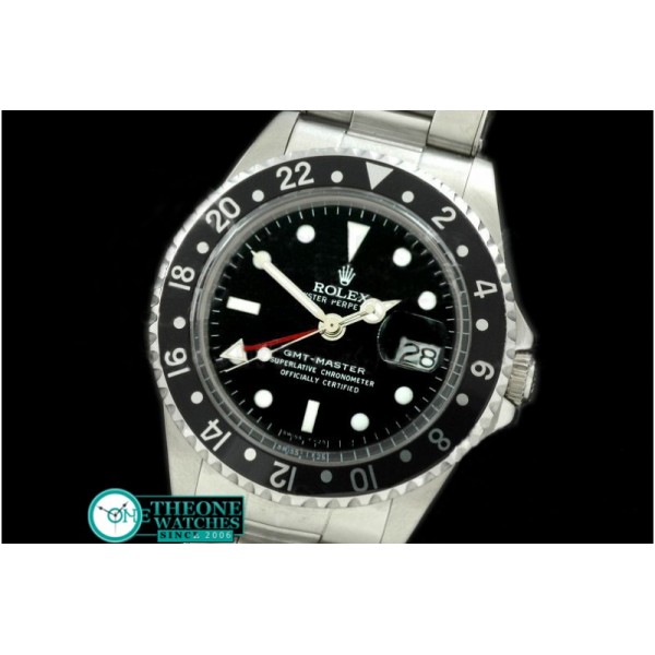 Rolex - V-GMT 1675 SS/Oys Black A2836