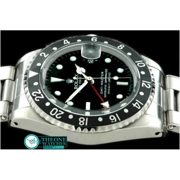 Rolex - V-GMT 1675 SS/Oys Black A2836