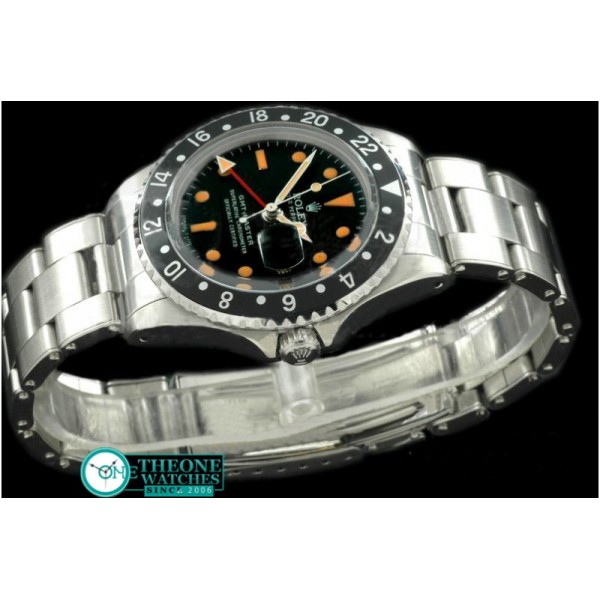 Rolex - V-GMT 1675 SS/Oys Black A2836