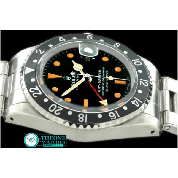 Rolex - V-GMT 1675 SS/Oys Black A2836