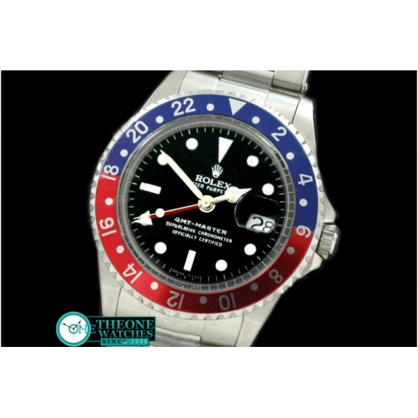 Rolex - V-GMT 1675 SS/Oys Blue/Red A2836