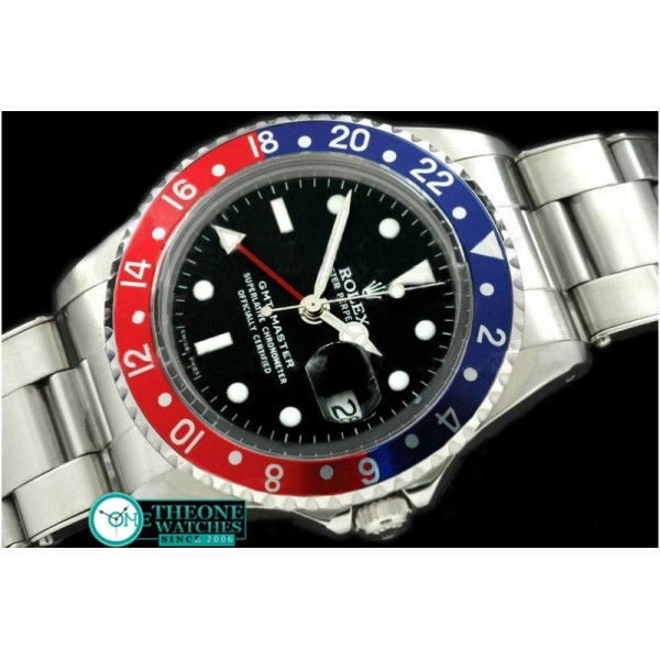 Rolex - V-GMT 1675 SS/Oys Blue/Red A2836