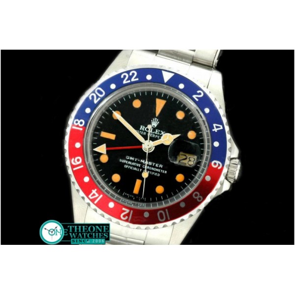 Rolex - V-GMT 1675 SS/Oys Blue/Red A2836