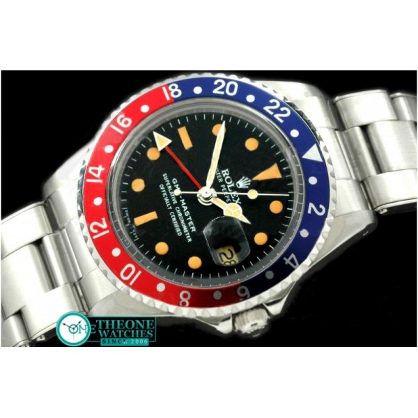 Rolex - V-GMT 1675 SS/Oys Blue/Red A2836