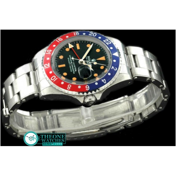 Rolex - V-GMT 1675 SS/Oys Blue/Red A2836