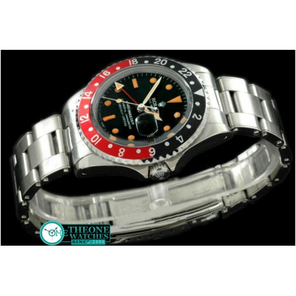 Rolex - V-GMT 1675 SS/Oys Black/Red A2836