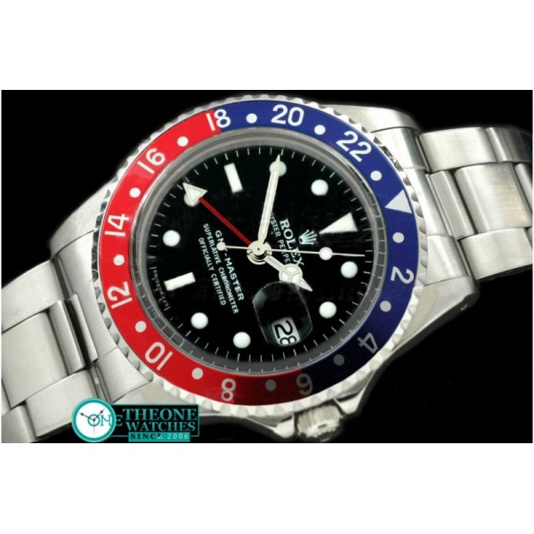 Rolex - V-GMT 1675 SS/OysF Blue/Red A2836