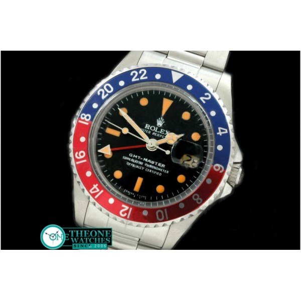 Rolex - V-GMT 1675 SS/OysF Blue/Red A2836