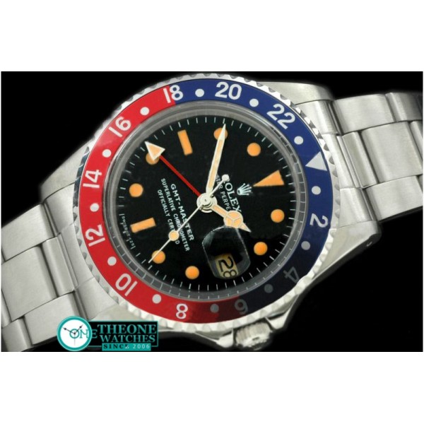 Rolex - V-GMT 1675 SS/OysF Blue/Red A2836