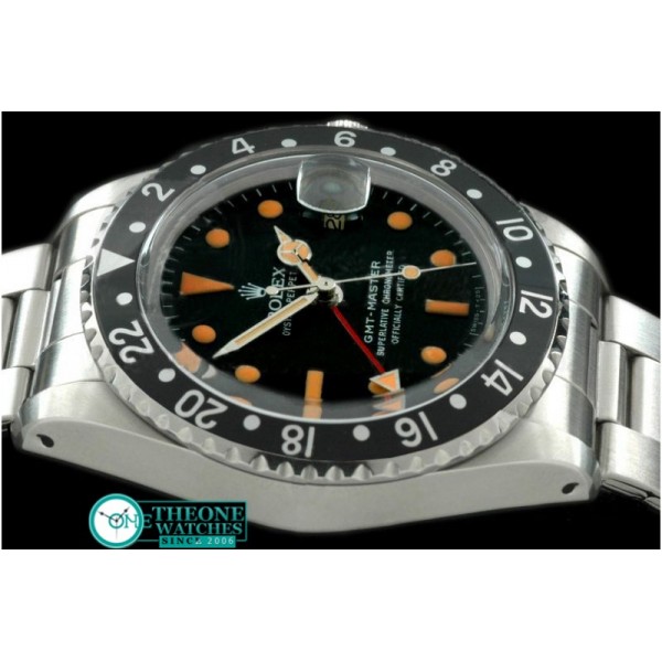 Rolex - V-GMT 1675 SS/OysF Black A2836