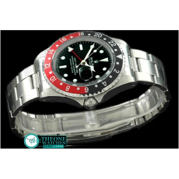 Rolex - V-GMT 1675 SS/OysF Black/Red A2836