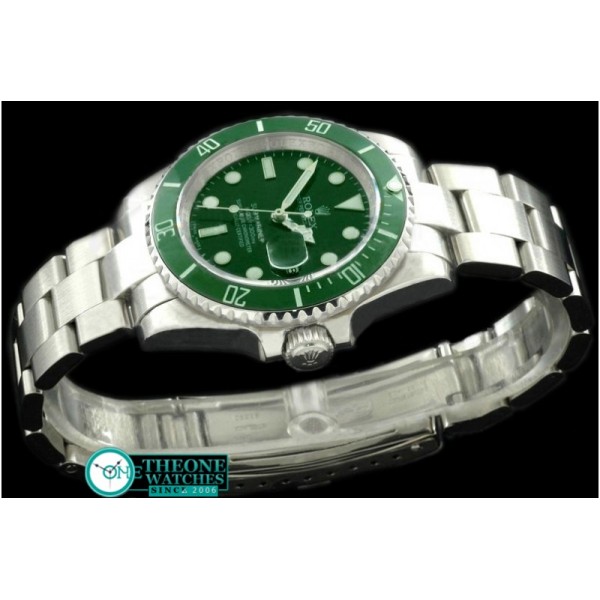 Rolex - SS Green Submariner Asian 2813 21J