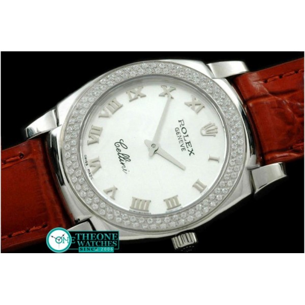 Rolex - Cellini SS/LE MOP White Swiss Quartz