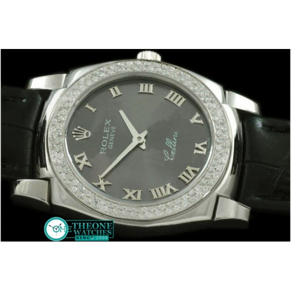 Rolex - Cellini SS/LE Grey Swiss Qtz