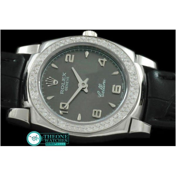 Rolex - Cellini SS/LE Grey Num Swiss Qtz