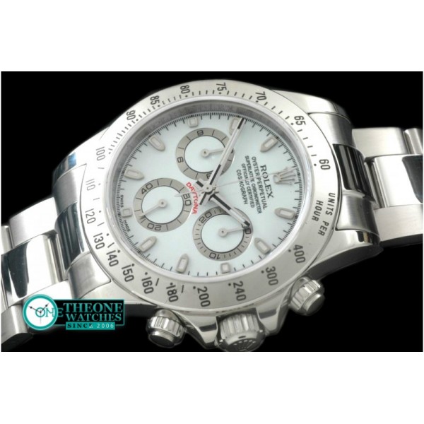 Rolex - Daytona 116520 SS/SS White Stk