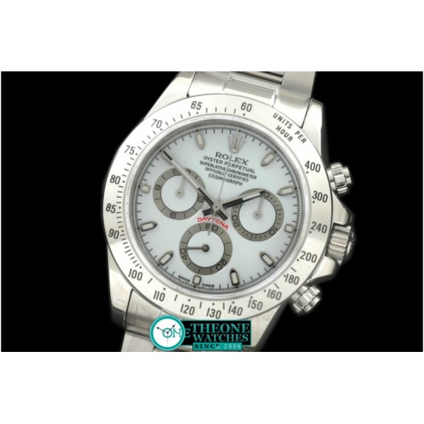 Rolex - Daytona 116520 SS/SS White Stk