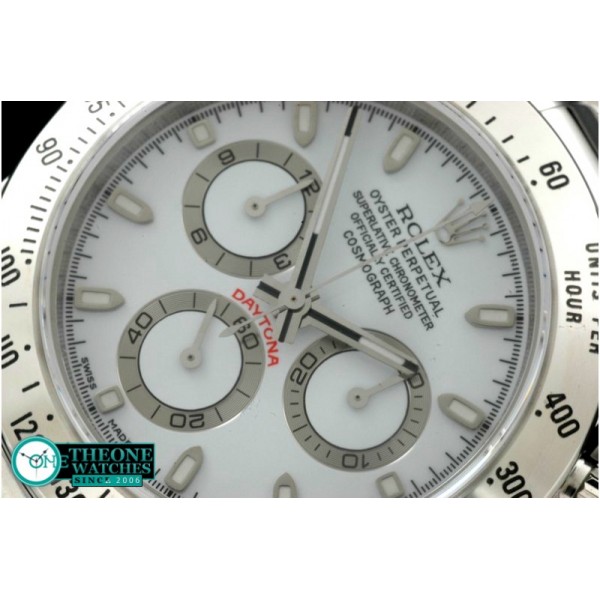 Rolex - Daytona 116520 SS/SS White Stk