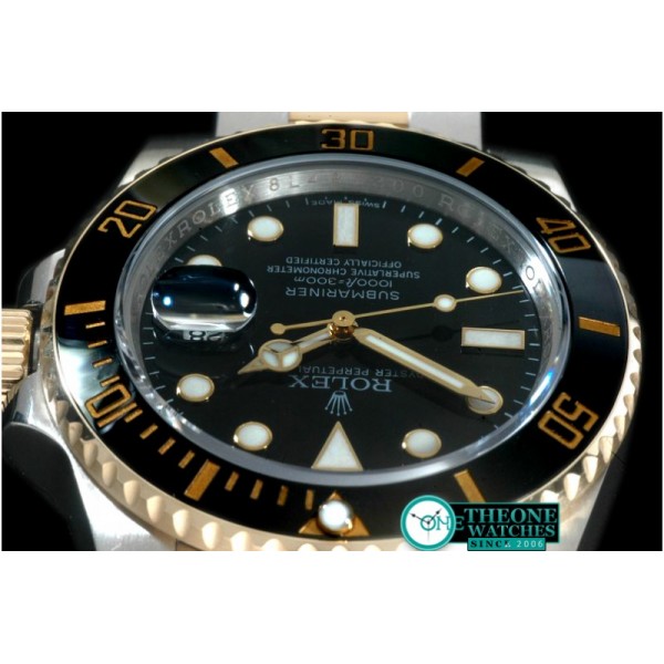 Rolex - 116610 Black TT Sub A-2836