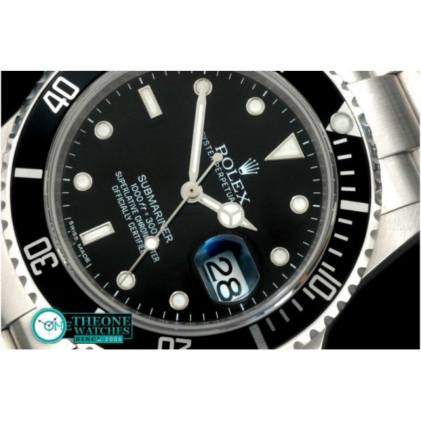 Rolex - 16610 Black SS/SS Sub Jap M-9015