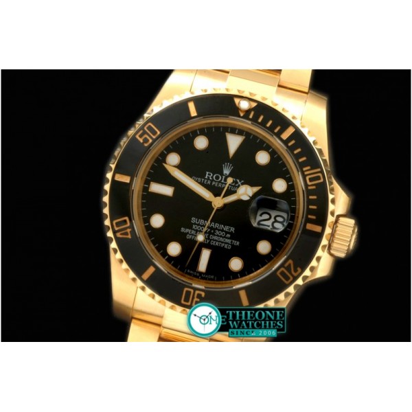 Rolex - 116619 Black FG Sub Jap M-9015