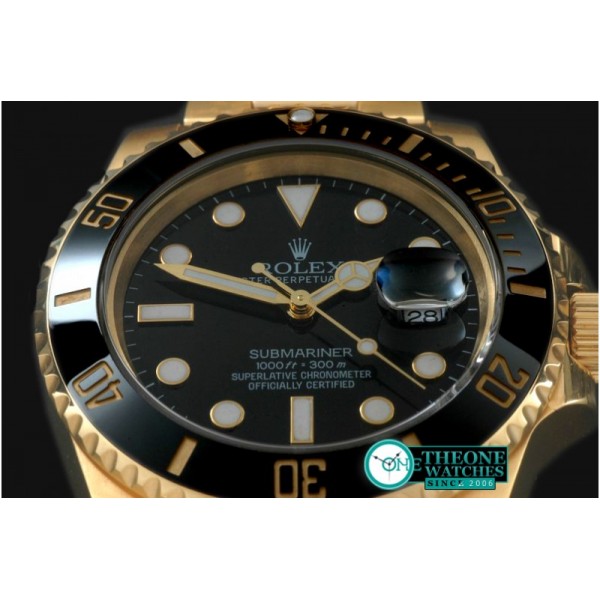 Rolex - 116619 Black FG Sub Jap M-9015