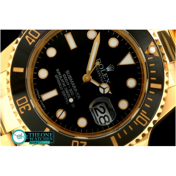 Rolex - 116619 Black FG Sub Jap M-9015