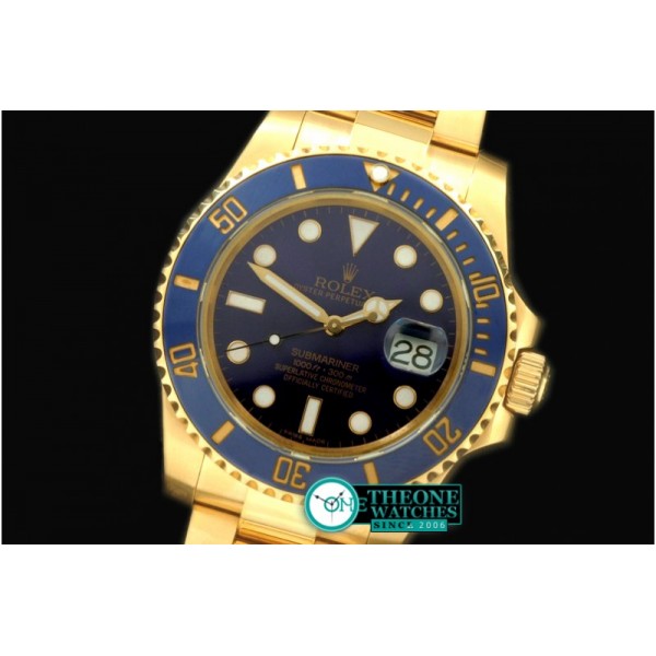 Rolex - 116619 Blue FG Sub Jap M-9015