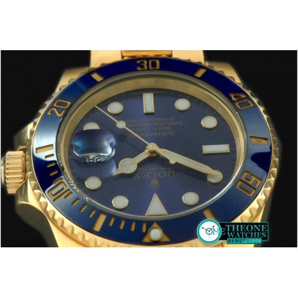 Rolex - 116619 Blue FG Sub Jap M-9015