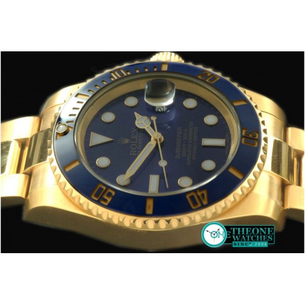 Rolex - 116619 Blue FG Sub Jap M-9015