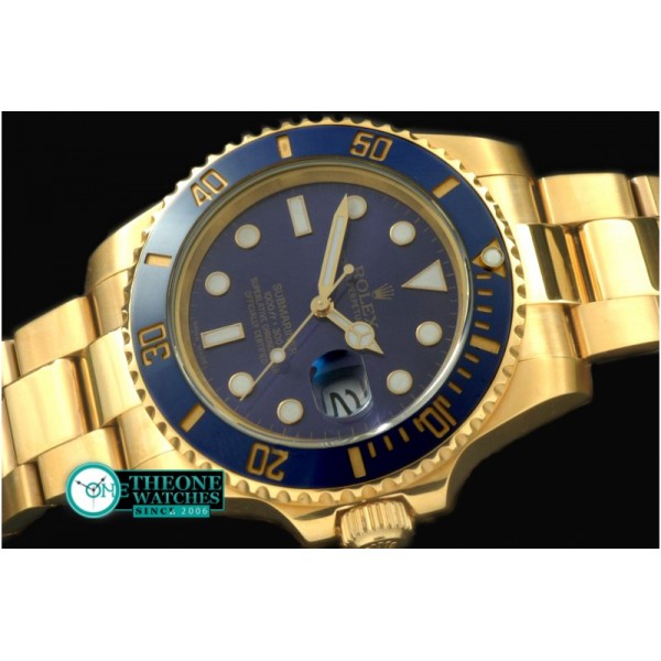 Rolex - 116619 Blue FG Sub Jap M-9015