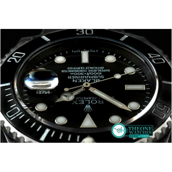 Rolex - 116610 Blaken PVD Sub A-2836