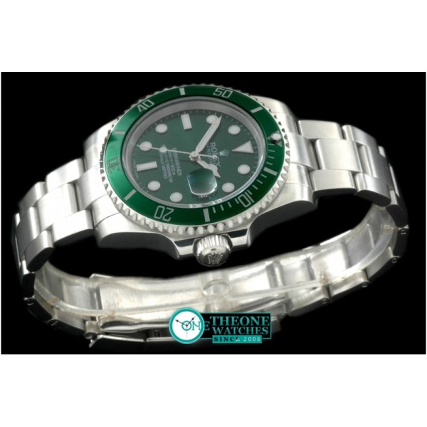 Rolex - 116610 Green SS Sub Jap M-9015