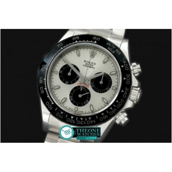 Rolex - Daytona 116506 SS/CER/SS White A-7750 Sec@6