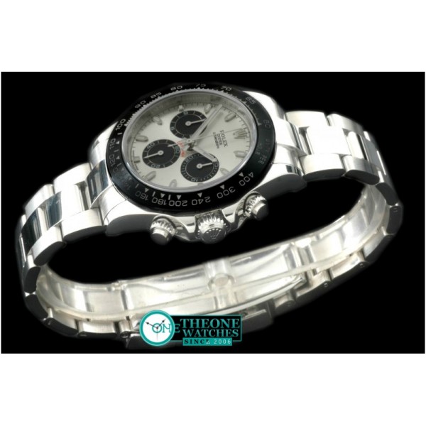 Rolex - Daytona 116506 SS/CER/SS White A-7750 Sec@6