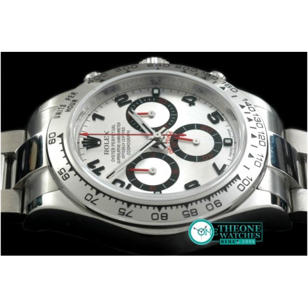 Rolex - Daytona 116506 SS/SS White Num A-7750 Sec@6