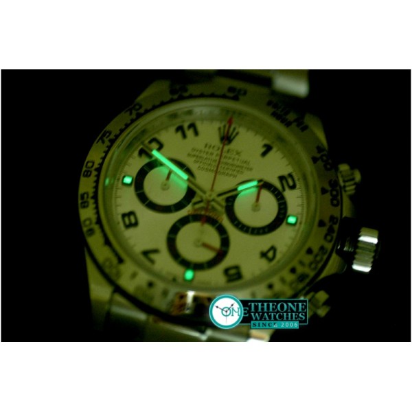 Rolex - Daytona 116506 SS/SS White Num A-7750 Sec@6