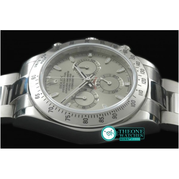 Rolex - Daytona 116506 SS/SS Grey Stk A-7750 Sec@6