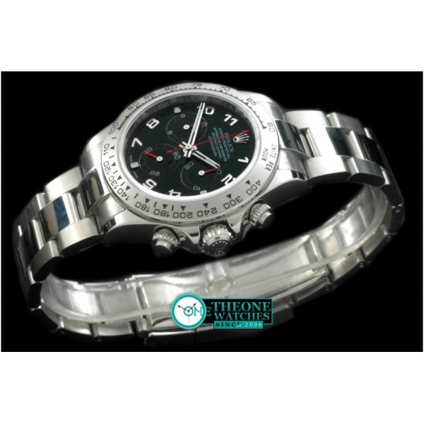 Rolex - Daytona 116506 SS/SS Black Num A-7750 Sec@6