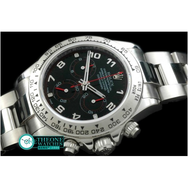 Rolex - Daytona 116506 SS/SS Black Num A-7750 Sec@6