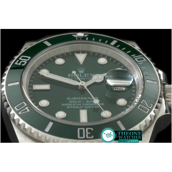 Rolex - 116610LV Green SS Sub A-2836