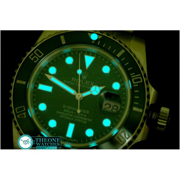 Rolex - 116610LV Green SS Sub A-2836