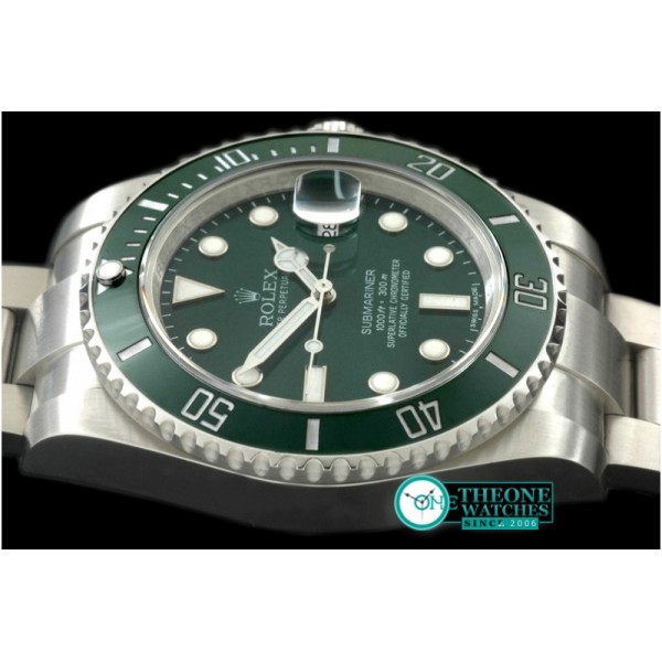 Rolex - 116610LV Green SS Sub A-2836