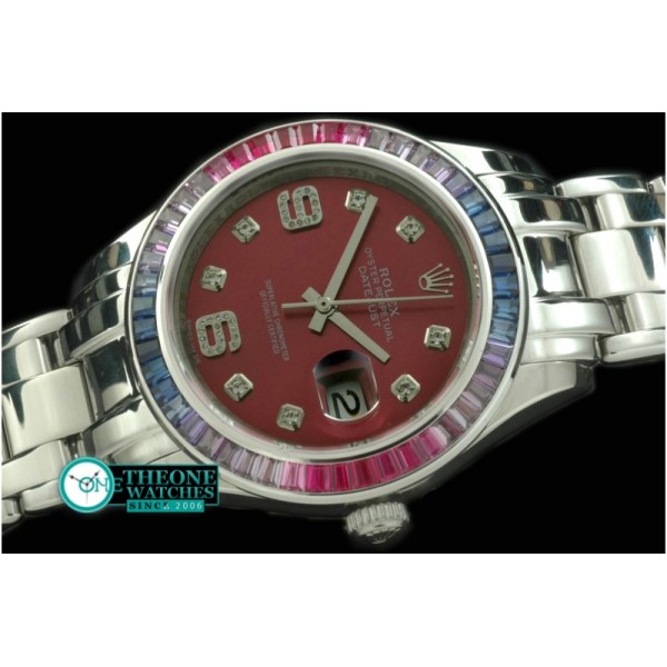 Rolex - Ruby Bez SS Brown/Diam Asian Eta 2824