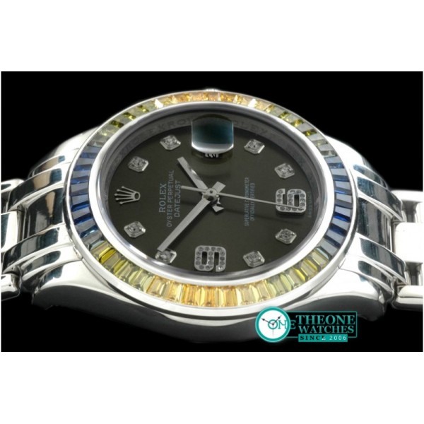 Rolex - Ruby Bez SS Black/Diam Asian Eta 2824