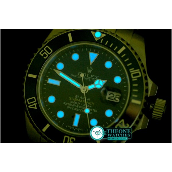 Rolex - 116610 Blaken SS Sub A-2836