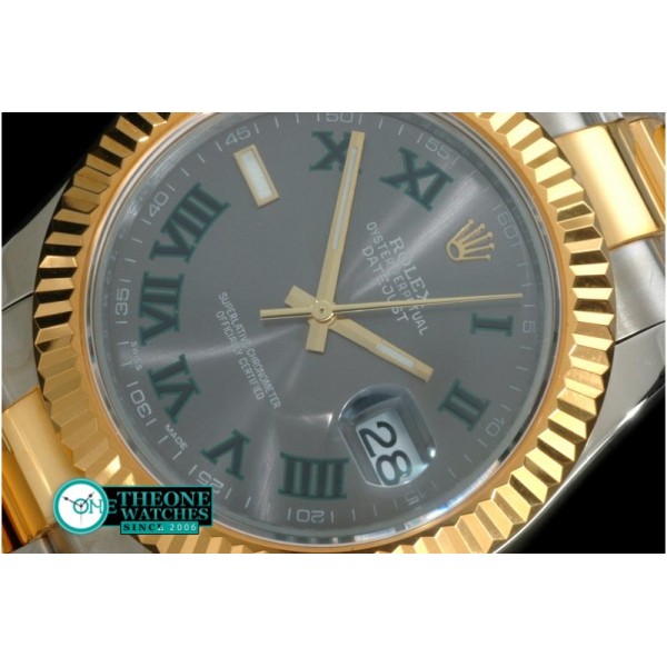 Rolex - SS/YG TT Grey Swiss Eta 2836