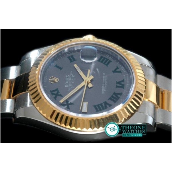 Rolex - SS/YG TT Grey Swiss Eta 2836